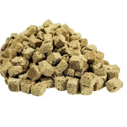 Dry worms fish food 